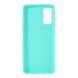 Силиконовый (TPU) чехол Deexe Matte Case для Samsung Galaxy S20 (G980) - Baby Blue. Фото 3 из 5