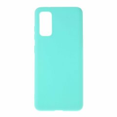 Силиконовый (TPU) чехол Deexe Matte Case для Samsung Galaxy S20 (G980) - Baby Blue
