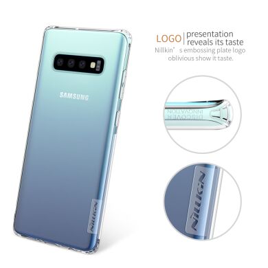Силиконовый (TPU) чехол NILLKIN Nature для Samsung Galaxy S10 Plus - Grey