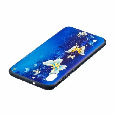 Силиконовый (TPU) чехол UniCase Color Style для Samsung Galaxy A10 (A105) - Butterfly Pattern