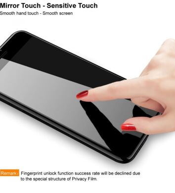 Защитное стекло IMAK Privacy 9H Protect для Samsung Galaxy A54 (A546) - Black