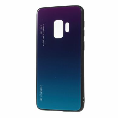 Защитный чехол Deexe Gradient Color для Samsung Galaxy S9 (G960) - Purple / Blue