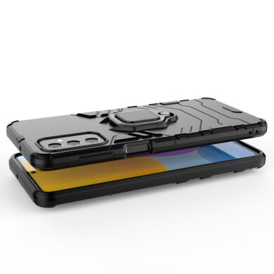 Защитный чехол Deexe Hybrid Case для Samsung Galaxy M52 (M526) - Black