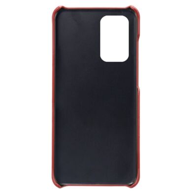 Защитный чехол Deexe Leather Back Cover для Samsung Galaxy A53 (А536) - Red