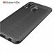 Защитный чехол Deexe Leather Cover для Samsung Galaxy A20e - Black. Фото 5 из 22