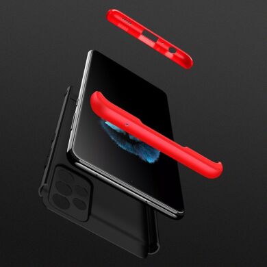 Защитный чехол GKK Double Dip Case для Samsung Galaxy A52 (A525) / A52s (A528) - Black / Red