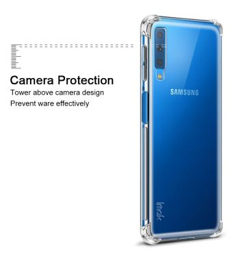Защитный чехол IMAK Airbag MAX Case для Samsung Galaxy A7 2018 (A750) - Matte Black