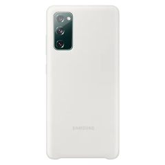 Захисний чохол Silicone Cover для Samsung Galaxy S20 FE (G780) EF-PG780TWEGRU - White