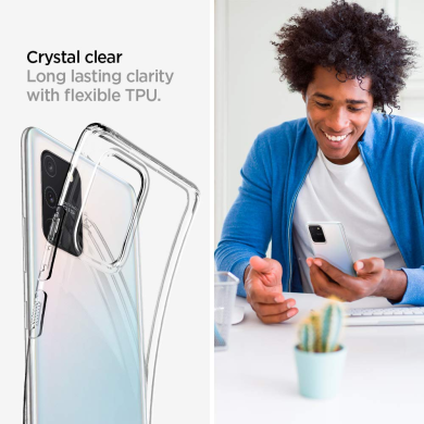 Защитный чехол Spigen (SGP) Liquid Crystal для Samsung Galaxy S10 Lite (G770) - Crystal Clear