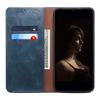 Защитный чехол UniCase Leather Wallet для Samsung Galaxy A04e (A042) - Blue