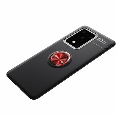 Защитный чехол UniCase Magnetic Ring для Samsung Galaxy S20 Ultra (G988) - Black / Red