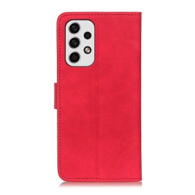 Чехол-книжка KHAZNEH Retro Wallet для Samsung Galaxy A23 (A235) - Red