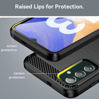 Защитный чехол UniCase Carbon для Samsung Galaxy M13 (M135) / Galaxy M23 (M236) - Black