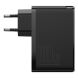 Сетевое зарядное устройство Baseus GaN2 Pro Quick Charger 2C+2U (100W) + кабель Type-C to Type-C (100W, 1m) CCGAN2P-L01 - Black. Фото 5 из 22