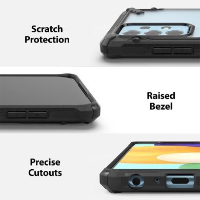 Защитный чехол RINGKE Fusion X для Samsung Galaxy A52 (A525) / A52s (A528) - Camo Black