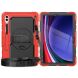 Захисний чохол Deexe Shockproof Case для Samsung Galaxy Tab S9 Plus (X810/816) - Red