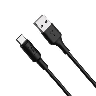 Кабель Hoco X25 Soarer USB to Type-C (2A, 1m) - Black