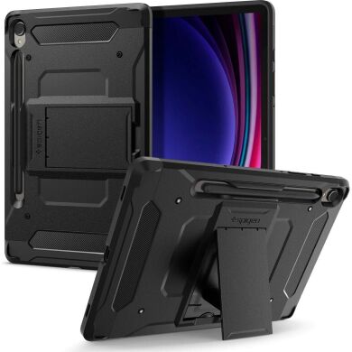 Защитный чехол Spigen (SGP) Tough Armor Pro для Samsung Galaxy Tab S9 (X710/716) - Black