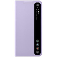 Чохол-книжка Clear View Cover для Samsung Galaxy S21 FE (G990) EF-ZG990CVEGRU - Lavender