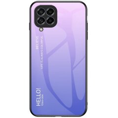 Защитный чехол Deexe Gradient Color для Samsung Galaxy M53 (M536) - Pink / Purple