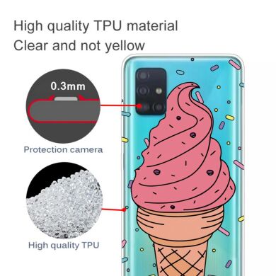 Силиконовый (TPU) чехол Deexe Pretty Glossy для Samsung Galaxy A51 (А515) - Koala