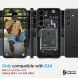 Защитный чехол Spigen (SGP) Ultra Hybrid Zero One для Samsung Galaxy S24 (S921) - Black. Фото 11 из 16