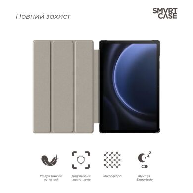 Чехол ArmorStandart Smart Case для Samsung Galaxy Tab S9 FE Plus (X610/616) - Black