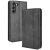 Чехол Deexe Retro Style для Samsung Galaxy S21 FE (G990) - Black