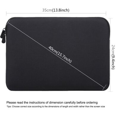 Чехол HAWEEL Oxford Pouch для планшета диагональю до 13 дюймов - Black
