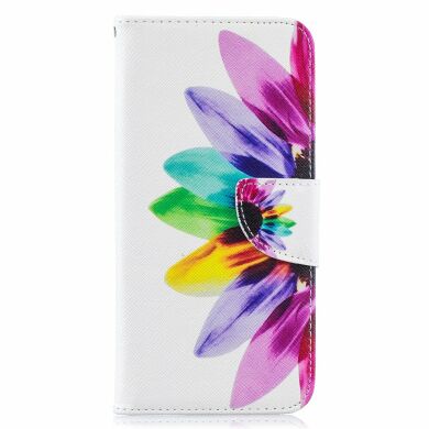 Чехол-книжка Deexe Color Wallet для Samsung Galaxy A50 (A505) / A30s (A307) / A50s (A507) - Petals Pattern