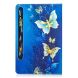 Чехол-книжка Deexe Pattern Style для Samsung Galaxy Tab S7 (T870/875) / S8 (T700/706) - Blue and Gold Butterfly. Фото 3 из 9