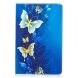 Чехол-книжка Deexe Pattern Style для Samsung Galaxy Tab S7 (T870/875) / S8 (T700/706) - Blue and Gold Butterfly. Фото 2 из 9