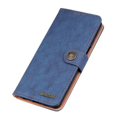Чехол-книжка KHAZNEH Retro Wallet для Samsung Galaxy A02 (A022) - Blue