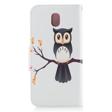 Чехол-книжка UniCase Color Wallet для Samsung Galaxy J5 2017 (J530) - Owl on a Branch