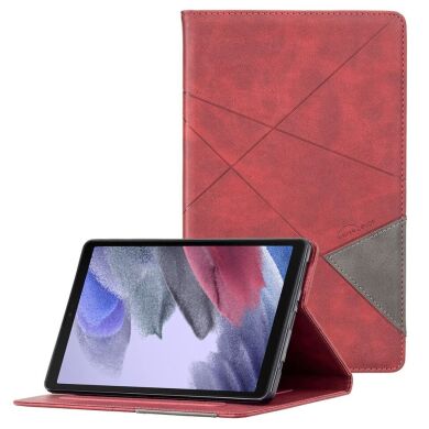 Чехол UniCase Geometric Style для Samsung Galaxy Tab A7 Lite (T220/T225) - Red