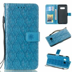 Чехол UniCase Leaf Wallet для Samsung Galaxy S10e (G970) - Baby Blue