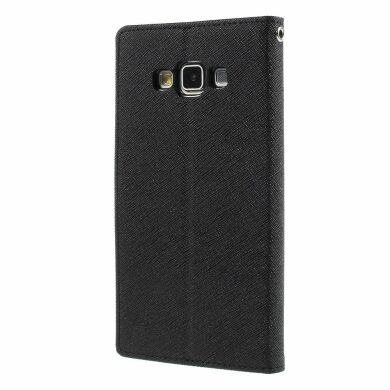 Чехол Mercury Fancy Diary для Samsung Galaxy A7 (A700) - Black