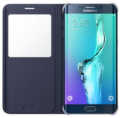 Чехол S View Cover для Samsung Galaxy S6 edge+ (EF-CG928PBEGRU) - Black
