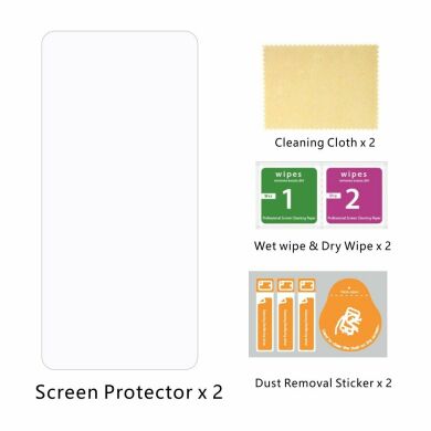Комплект защитных стекол ITIETIE 2.5D 9H для Samsung Galaxy A51 (А515)