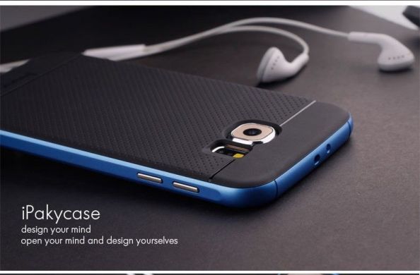 Накладка IPAKY Hybrid Cover для Samsung Galaxy S6 (G920) - Blue