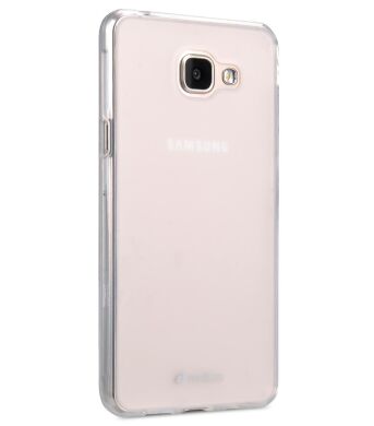 Силиконовая накладка MELKCO Poly Jacket для Samsung Galaxy A5 2016 (A510) + пленка - Transparent