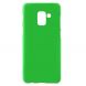 Пластиковый чехол Deexe Hard Shell для Samsung Galaxy A8 2018 (A530) - Green. Фото 1 из 3
