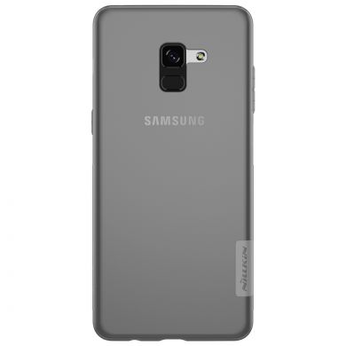 Силиконовый (TPU) чехол NILLKIN Nature для Samsung Galaxy A8 2018 (A530) - Grey