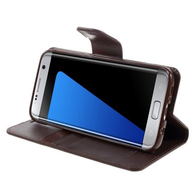 Чехол-книжка MERCURY Sonata Diary для Samsung Galaxy S7 edge (G935) - Dark Brown