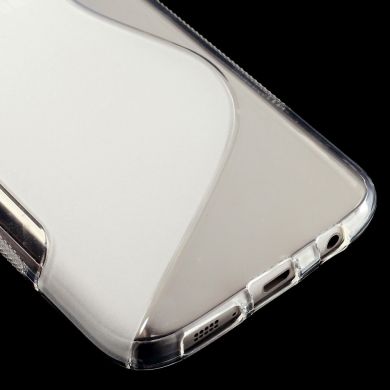 Силиконовая накладка Deexe S Line для Samsung Galaxy S7 (G930) - Transparent