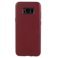 Защитный чехол G-CASE Ostrich Series для Samsung Galaxy S8 (G950) - Red