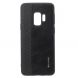 Защитная накладка G-CASE Leather Back для Samsung Galaxy S9 (G960) - Black. Фото 1 из 5