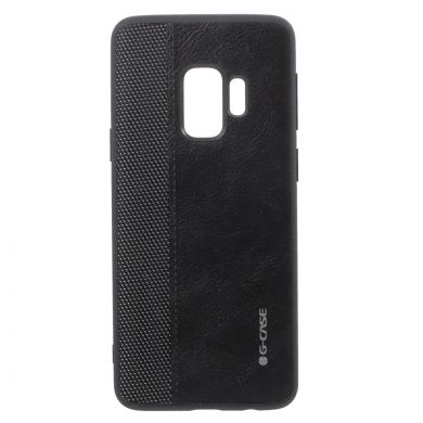 Захисна накладка G-CASE Leather Back для Samsung Galaxy S9 (G960), Черный