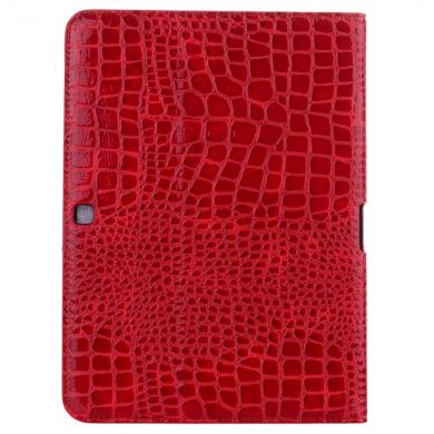 Чехол Deexe Crocodile Style для Samsung Galaxy Tab 4 10.1 (T530/531) - Red