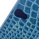 Чехол Deexe Crocodile Style для Samsung Galaxy Tab S 10.5 (T800) - Blue. Фото 4 из 5